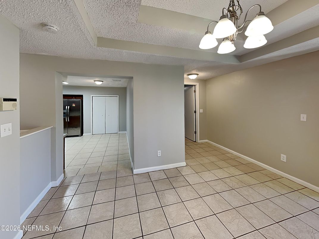 Chandelier, Empty room, Interior