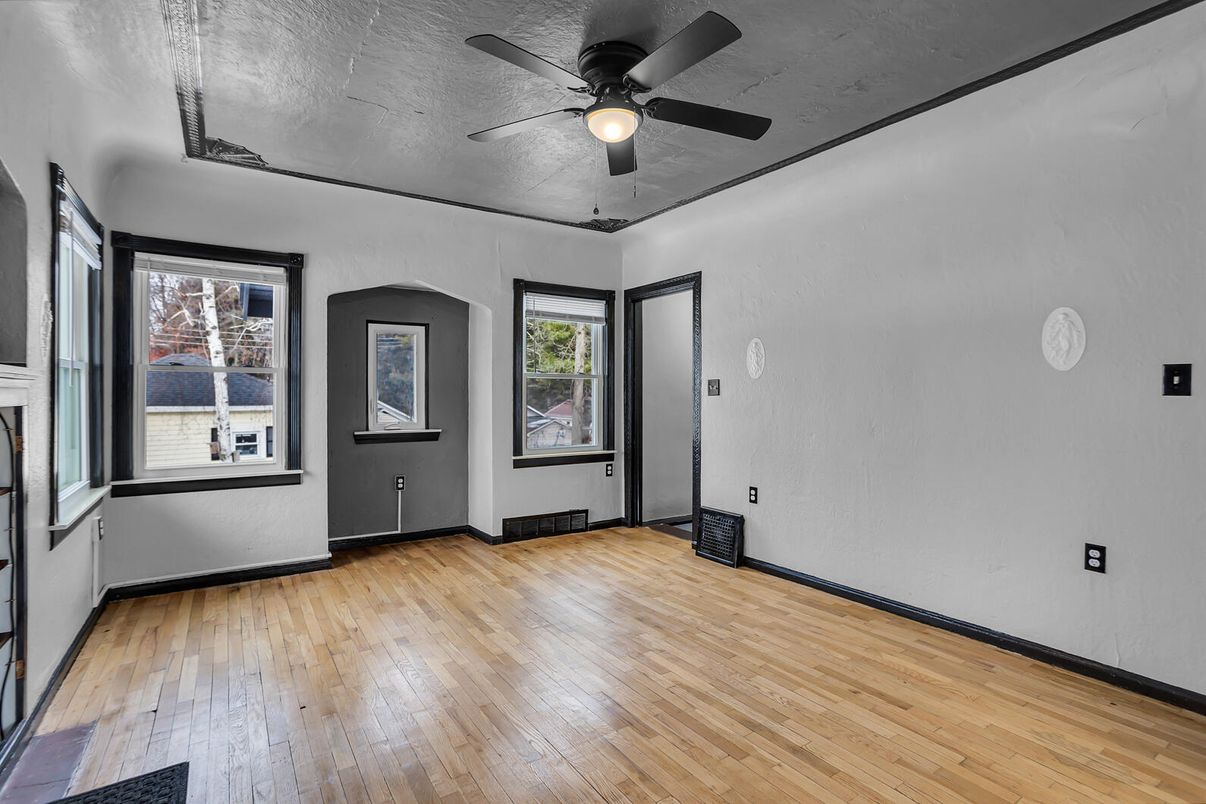 Empty room, Interior, Wood Texture Flooring