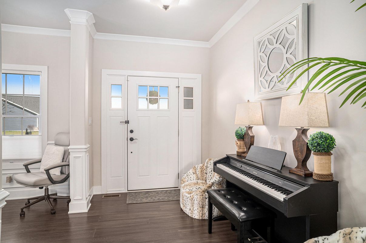 Interior, Piano, Wood Texture Flooring