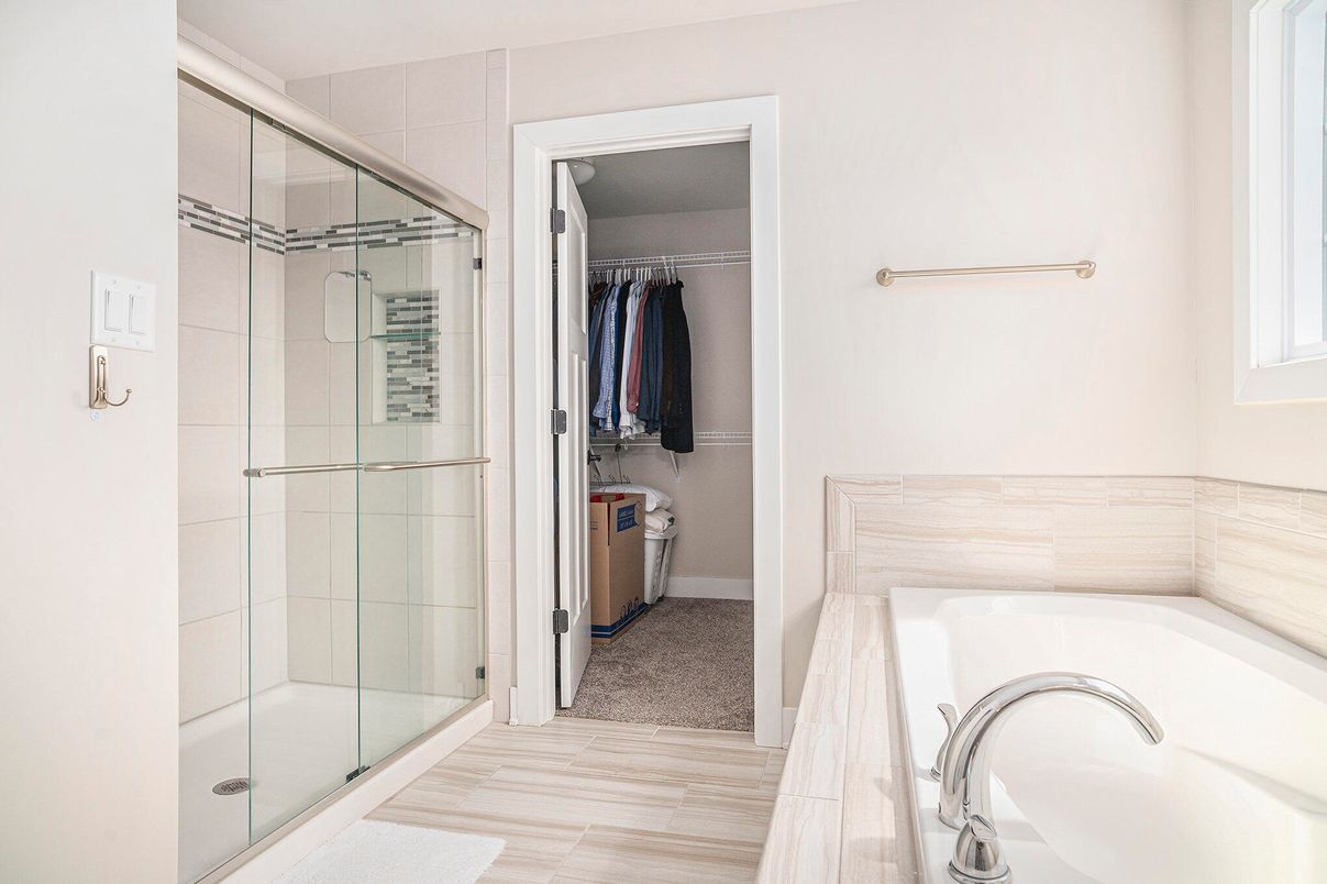 Bathroom, Glass Shower, Interior, Walk-in Closets