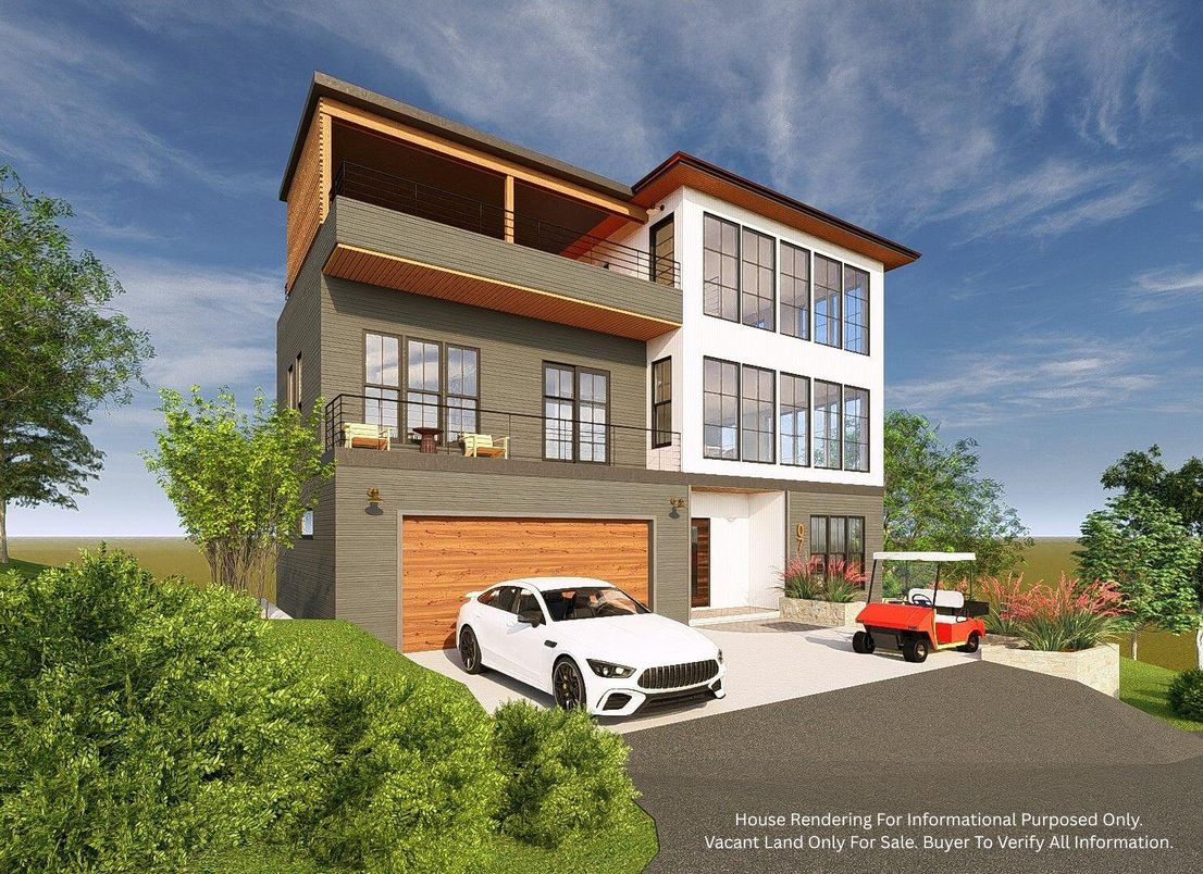 Attached, Exterior, Facade, Modern