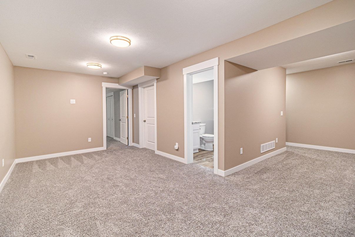 Bathroom, Empty room, Interior