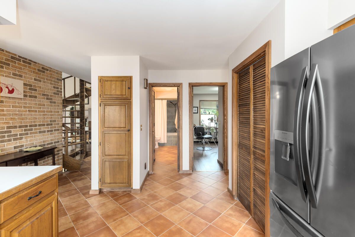 Interior, Kitchen, Stone Walls