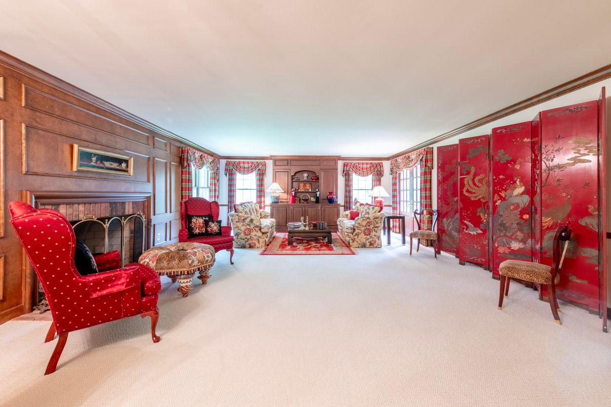 Fireplace, Interior, Living room, Piano