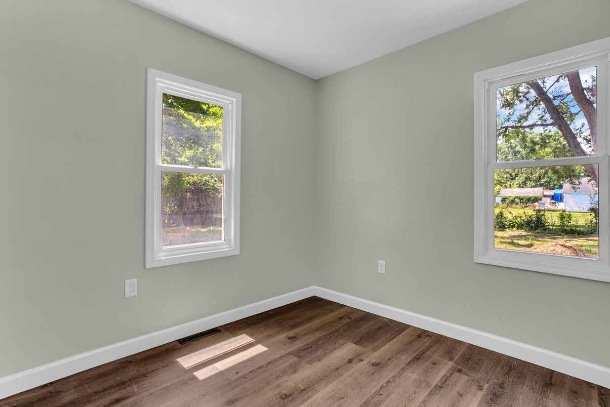Empty room, Interior, Wood Texture Flooring
