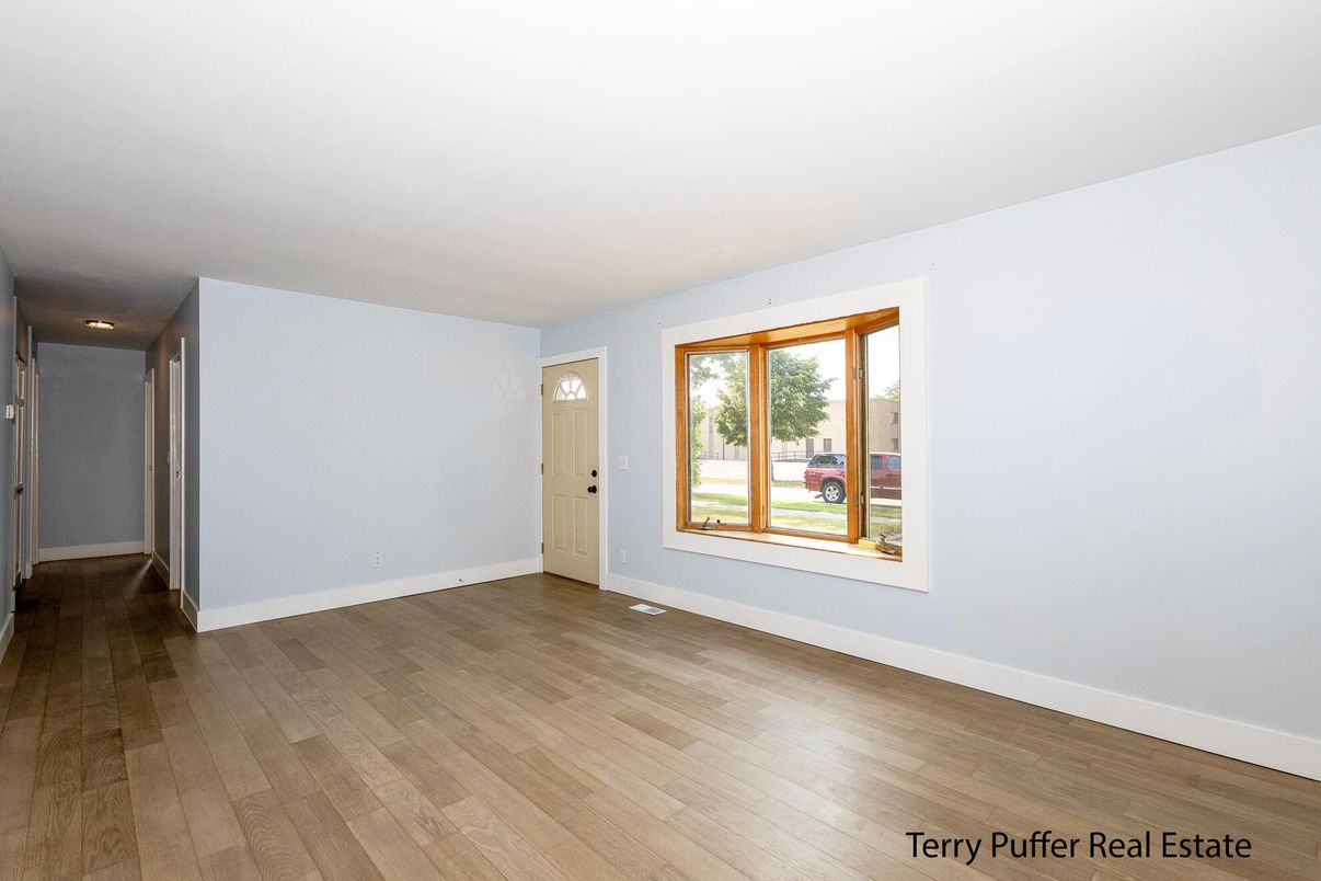 Empty room, Interior, Wood Texture Flooring