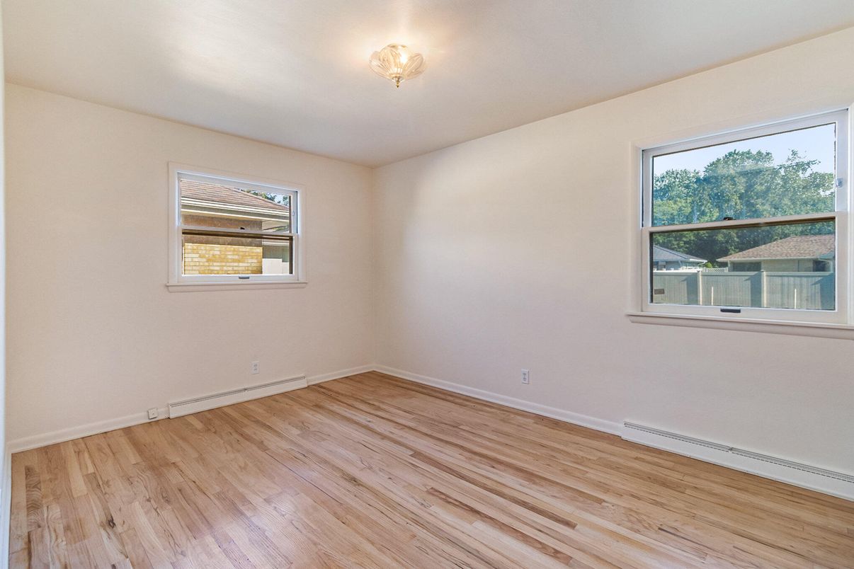 Empty room, Interior, Wood Texture Flooring