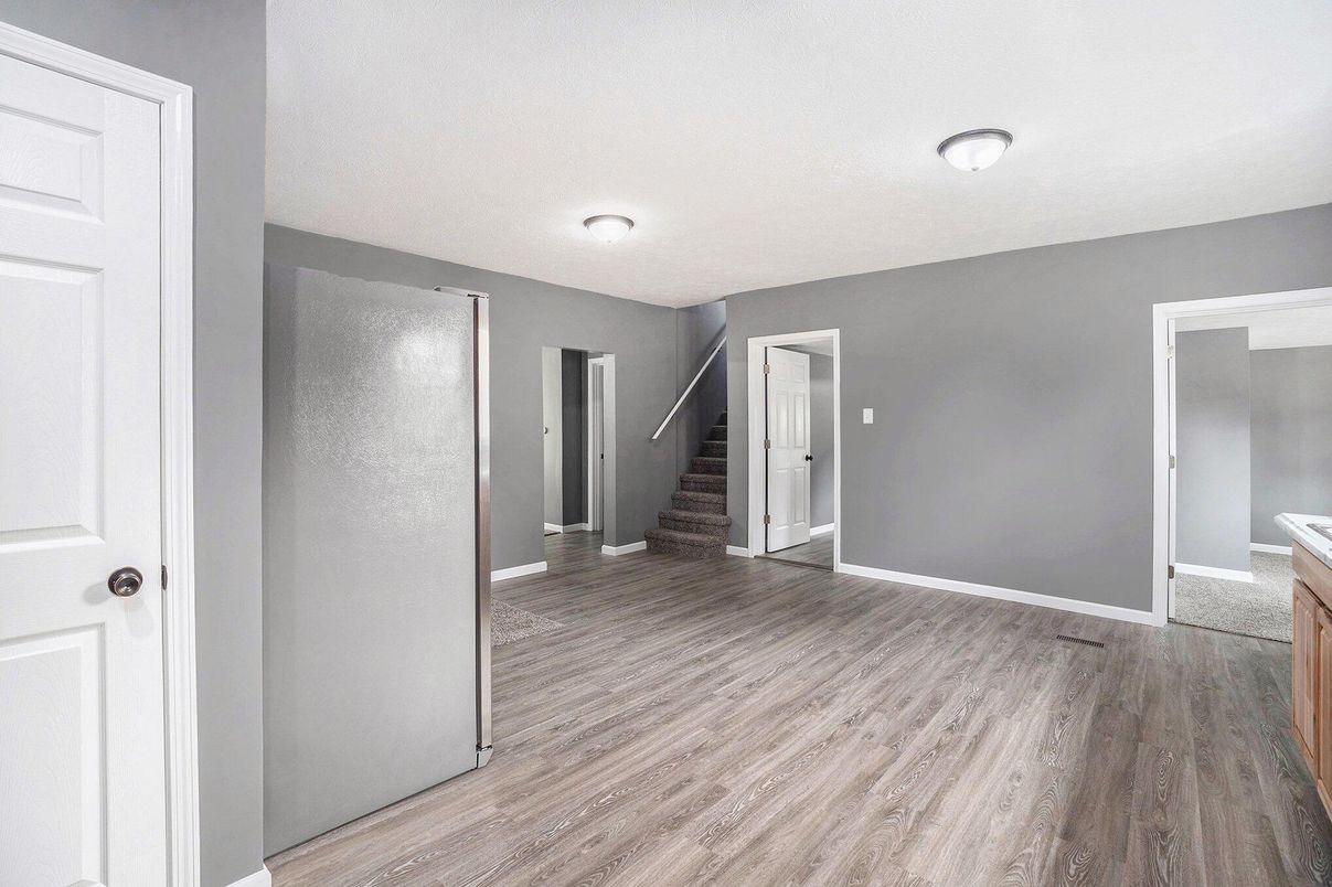Empty room, Interior, Wood Texture Flooring