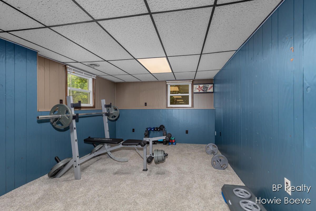 Empty room, Fitness Equipment, Interior