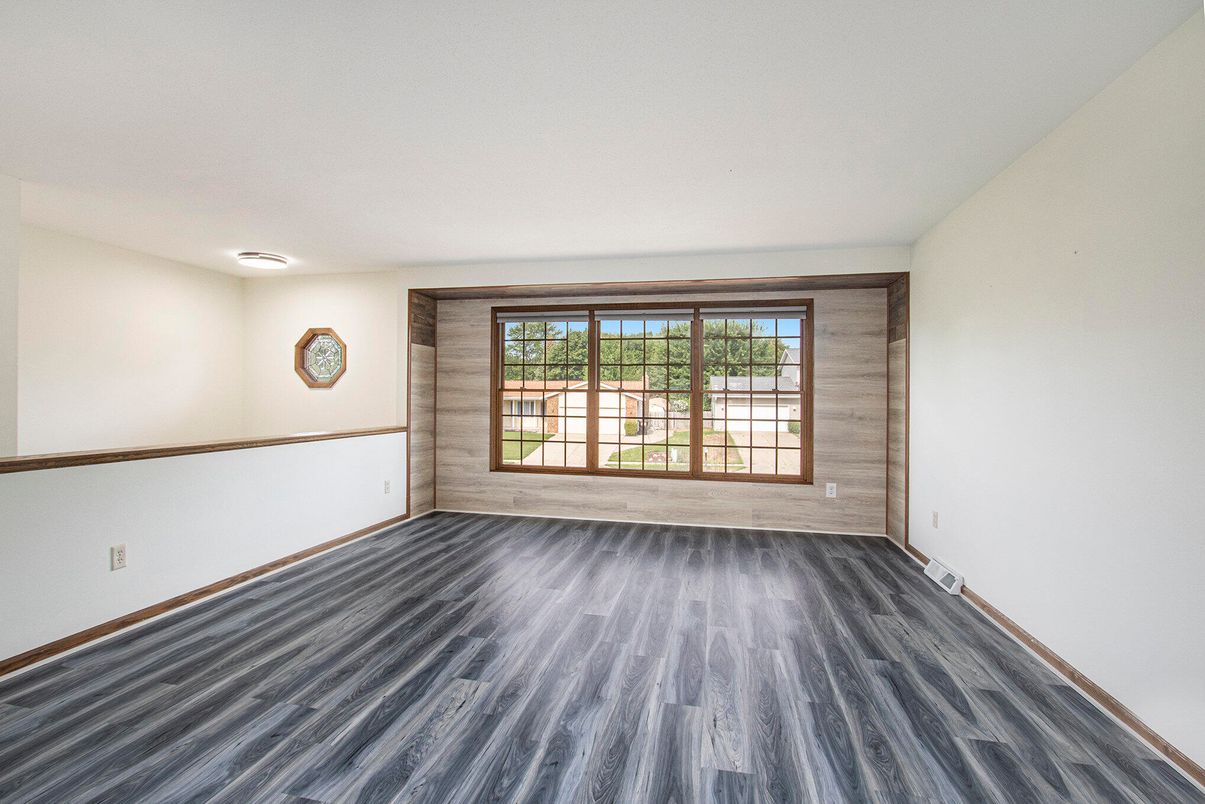 Empty room, Interior, Wood Texture Flooring