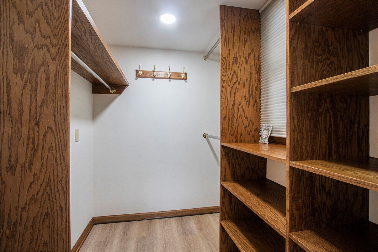 Interior, Recessed Lighting, Walk-in Closets, Wood Texture Flooring
