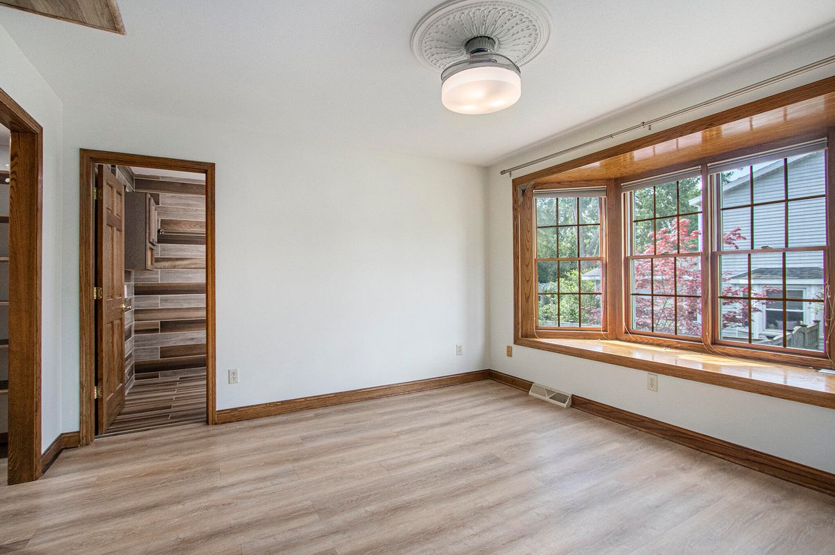 Empty room, Interior, Wood Texture Flooring
