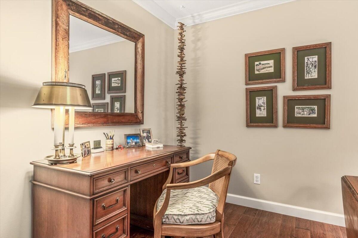 Home Office, Interior, Wood Texture Flooring