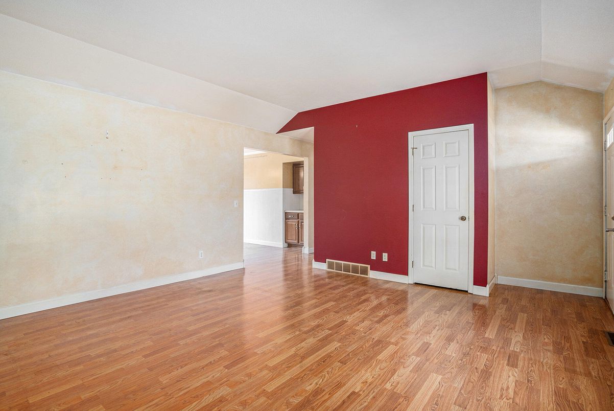 Empty room, Interior, Wood Texture Flooring