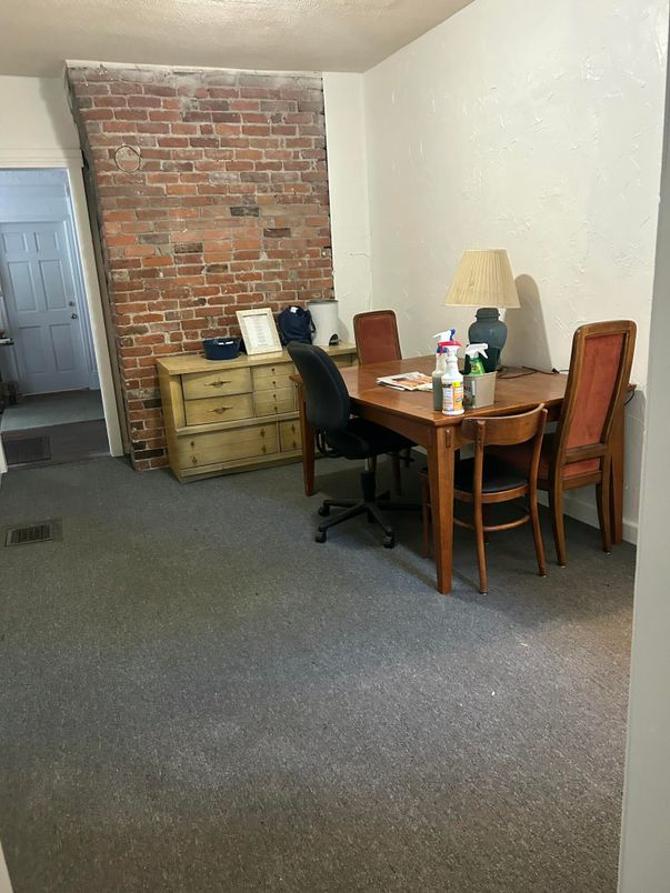 Home Office, Interior, Stone Walls