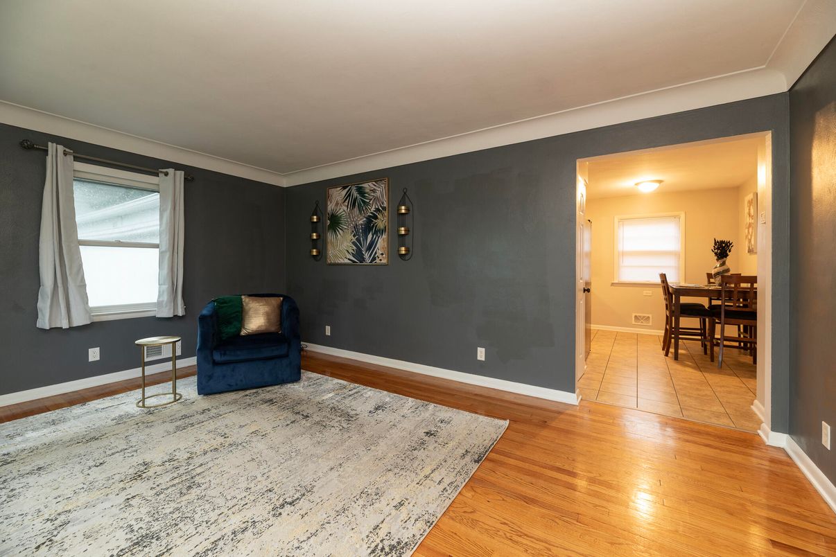 Dining room, Interior, Wood Texture Flooring