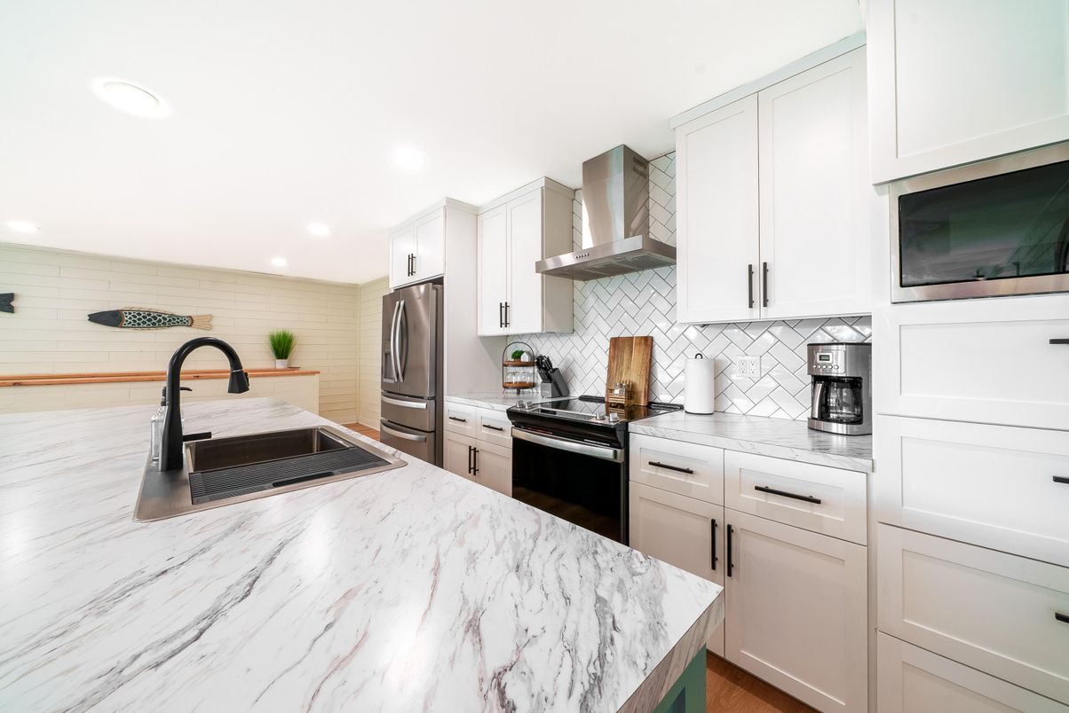 Interior, Kitchen, Recessed Lighting, Stainless Steel Appliances