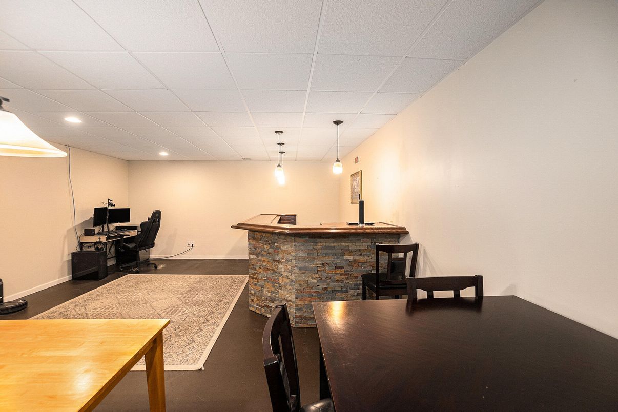 Home Office, Interior, Pendant Lights, Recessed Lighting