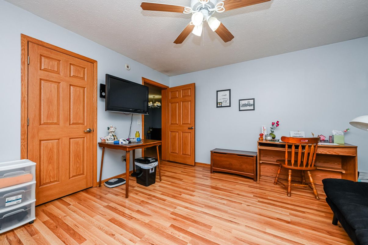 Home Office, Interior, Wood Texture Flooring
