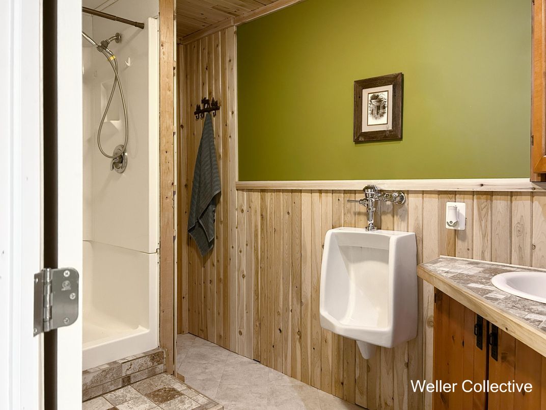 Bathroom, Interior, Wooden Walls