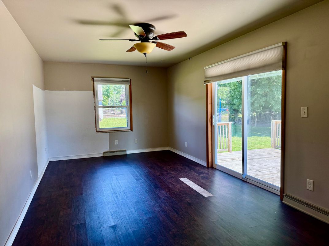 Empty room, Interior, Wood Texture Flooring