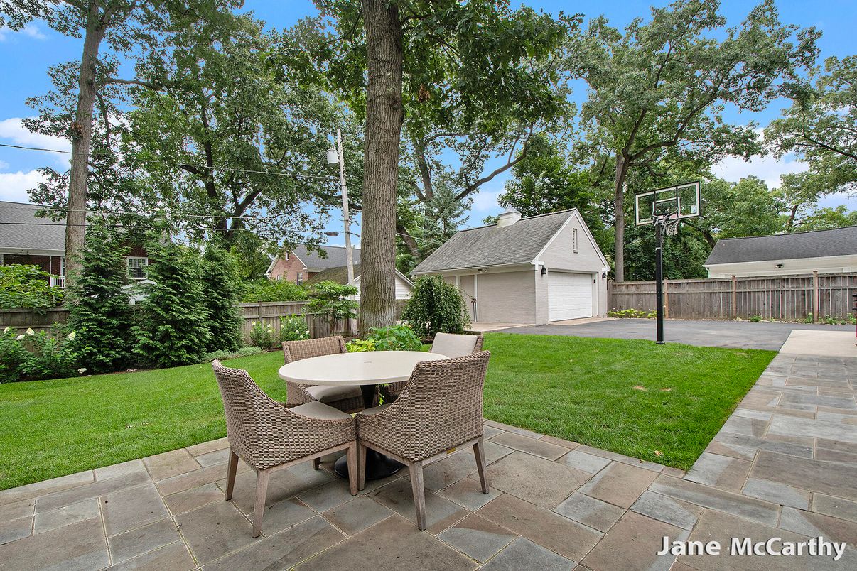 Backyard, Detached Garage, Exterior