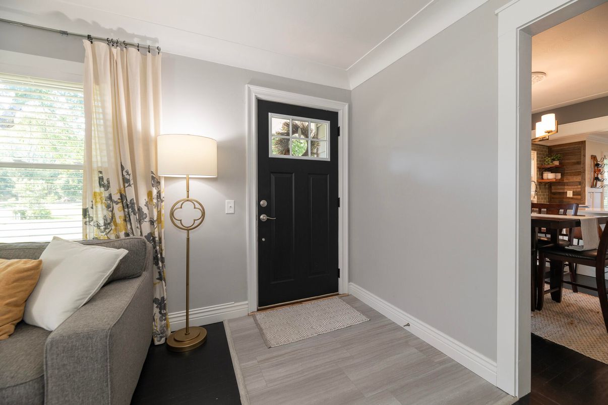 Dining room, Interior, Wood Texture Flooring