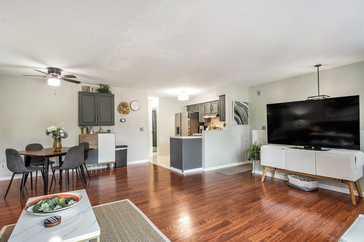 Dining room, Interior, Kitchen, Wood Texture Flooring