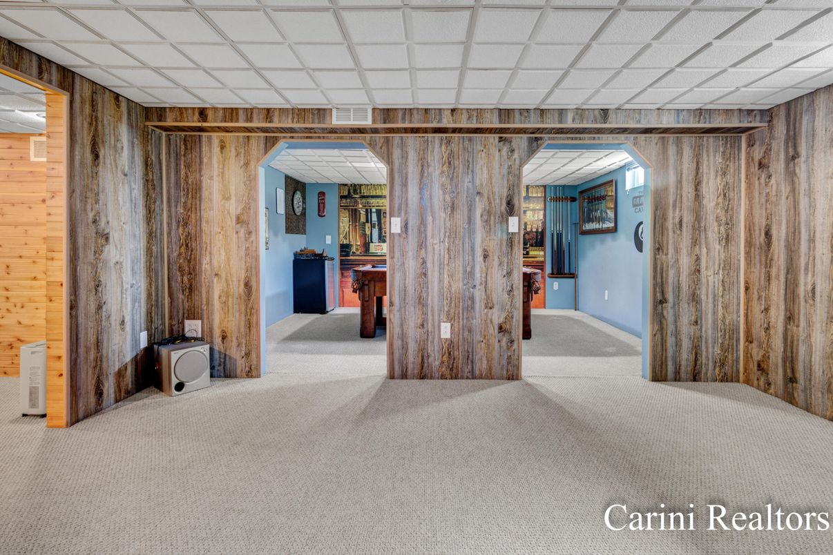 Empty room, Interior, Wooden Walls