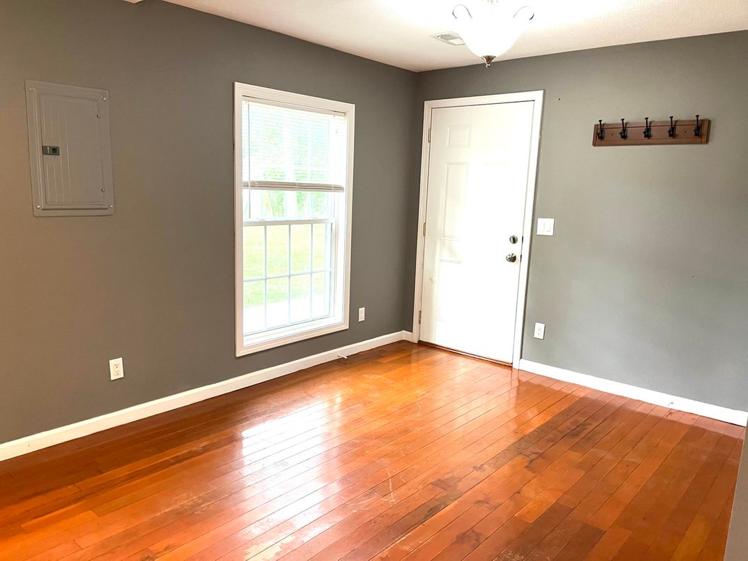 Empty room, Interior, Wood Texture Flooring