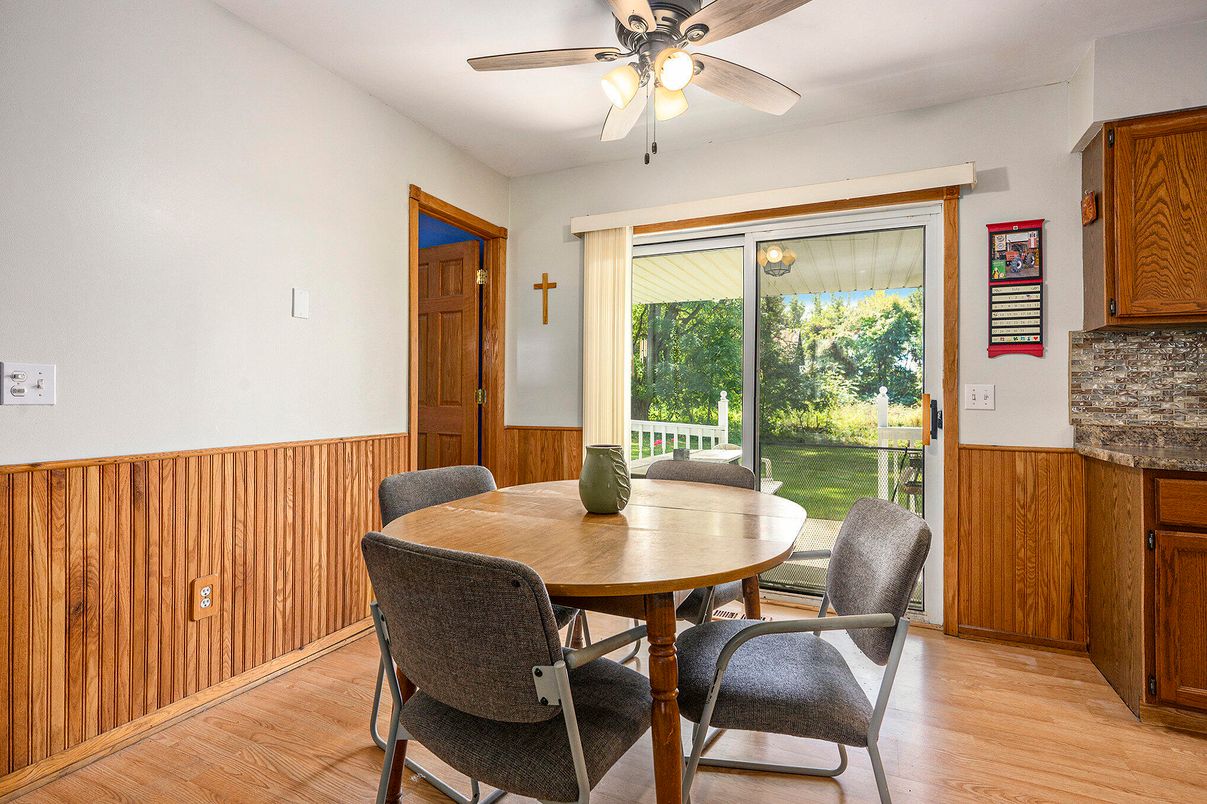 Dining room, Interior, Wood Texture Flooring