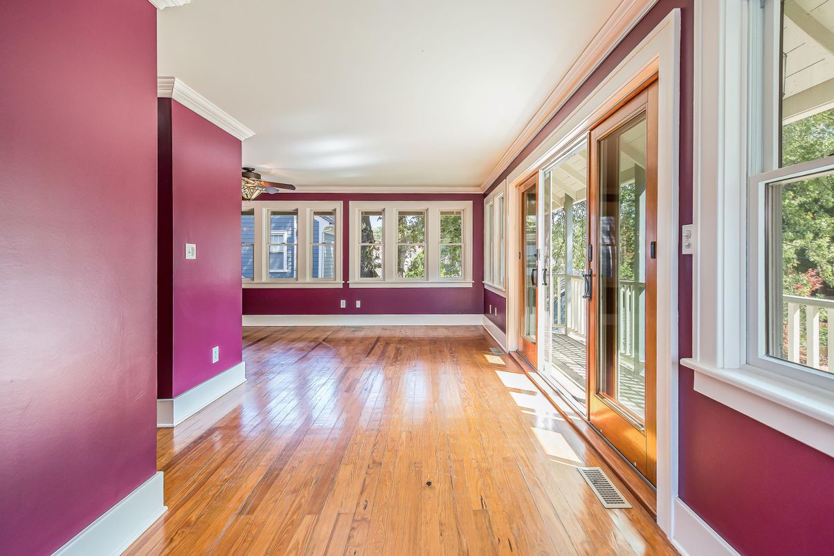 Empty room, Interior, Wood Texture Flooring
