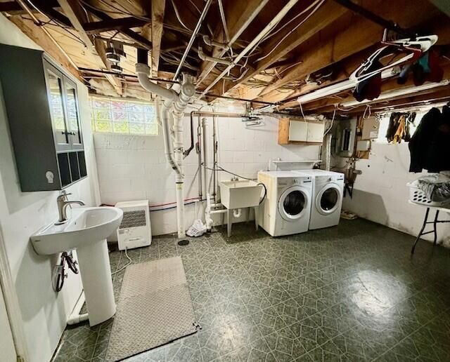Interior, Washer
