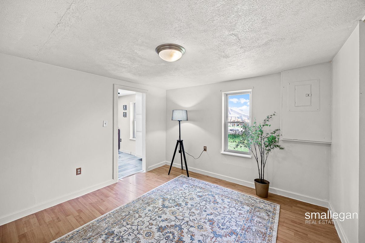 Empty room, Interior, Wood Texture Flooring