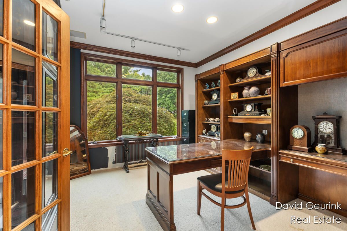 Home Office, Interior, Recessed Lighting