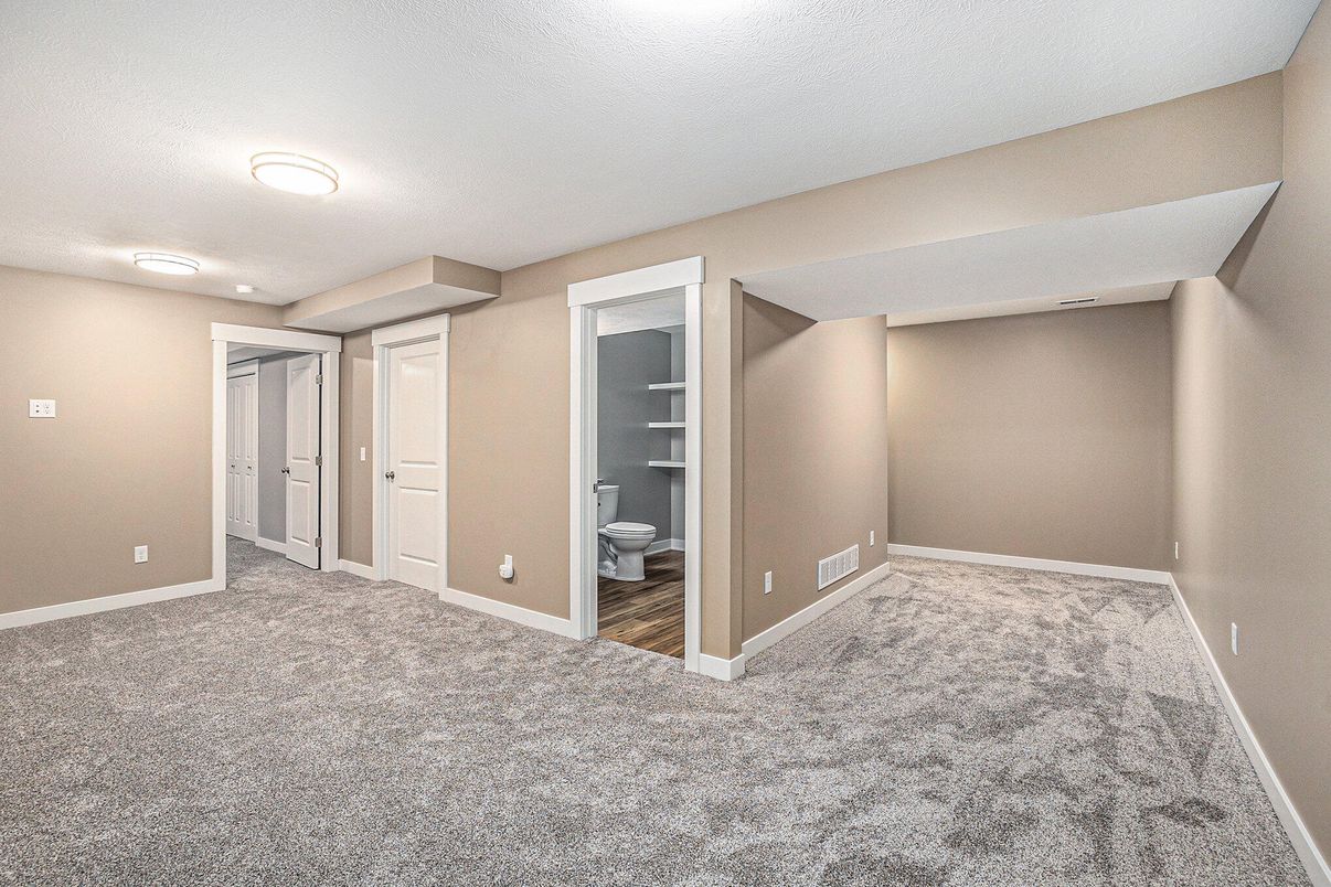 Bathroom, Empty room, Interior