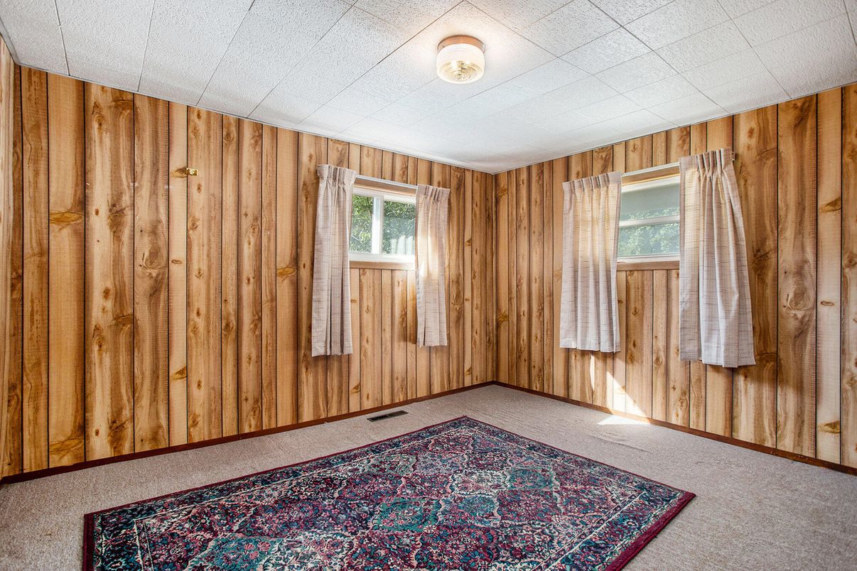Empty room, Interior, Wooden Walls