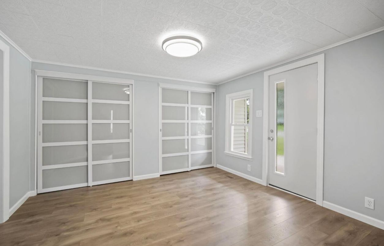 Empty room, Interior, Wood Texture Flooring