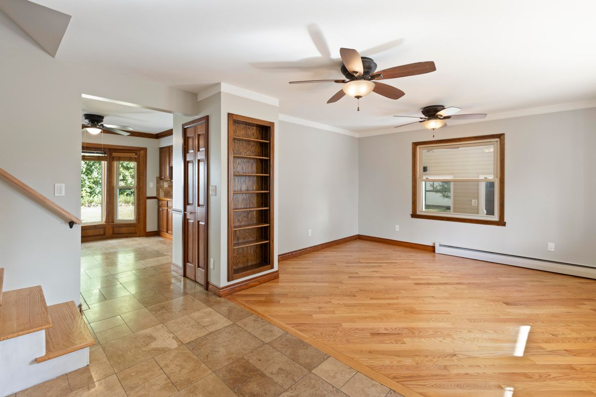 Empty room, Interior, Wood Texture Flooring