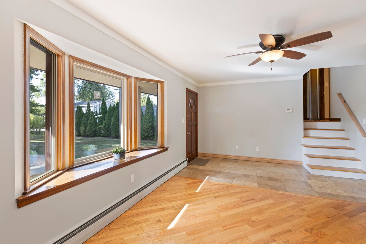Empty room, Interior, Wood Texture Flooring