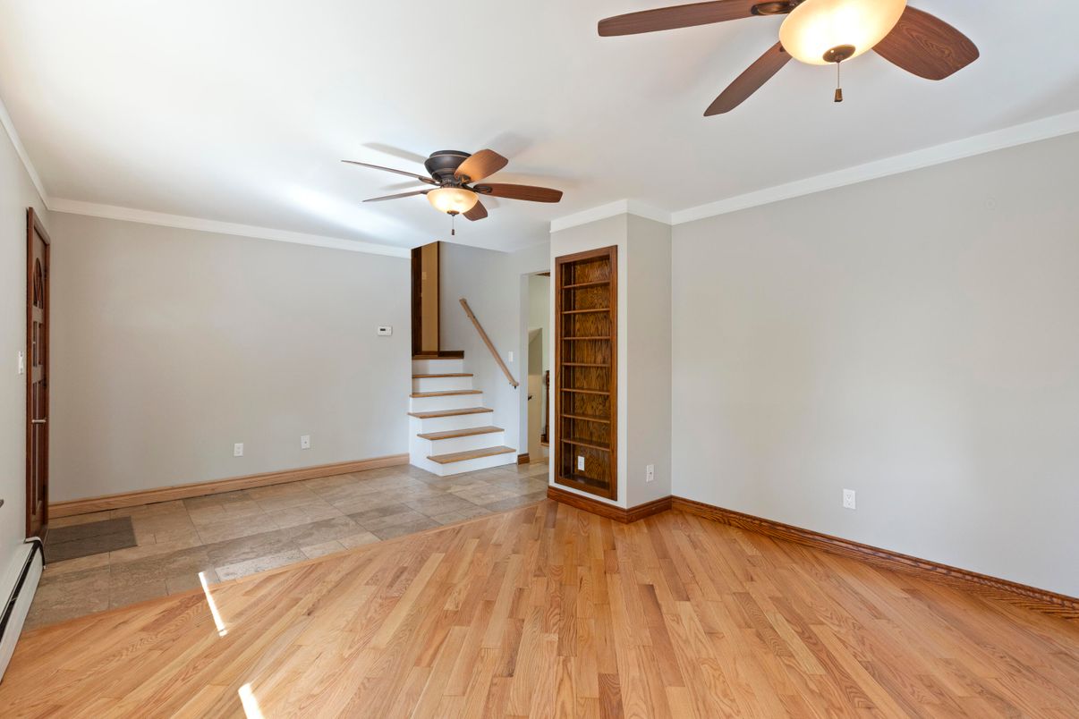 Empty room, Interior, Wood Texture Flooring