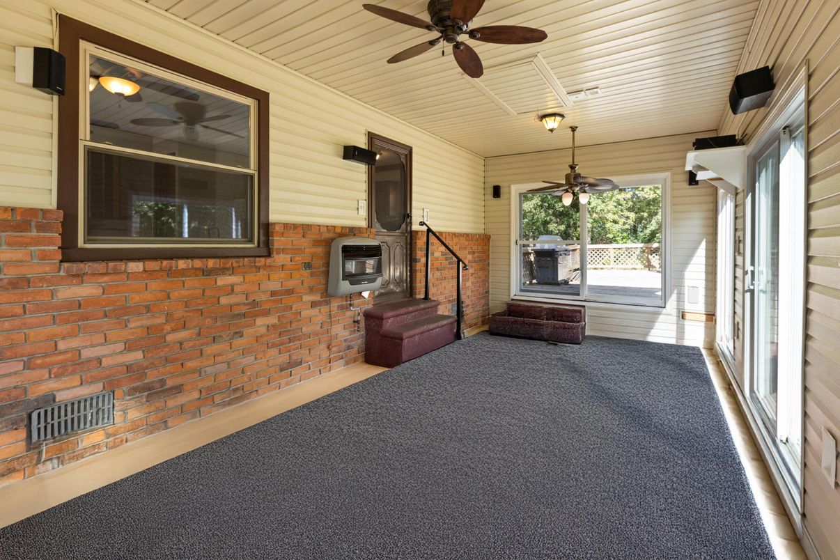 Fireplace, Interior, Stone Walls