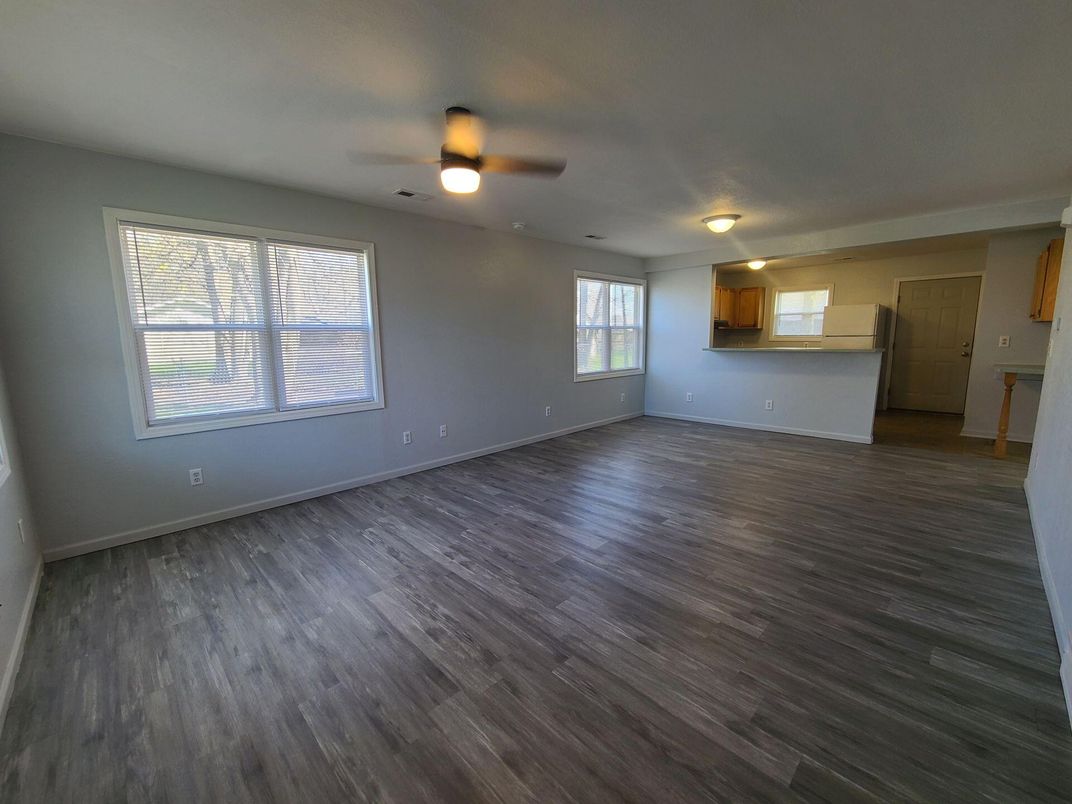 Empty room, Interior, Wood Texture Flooring