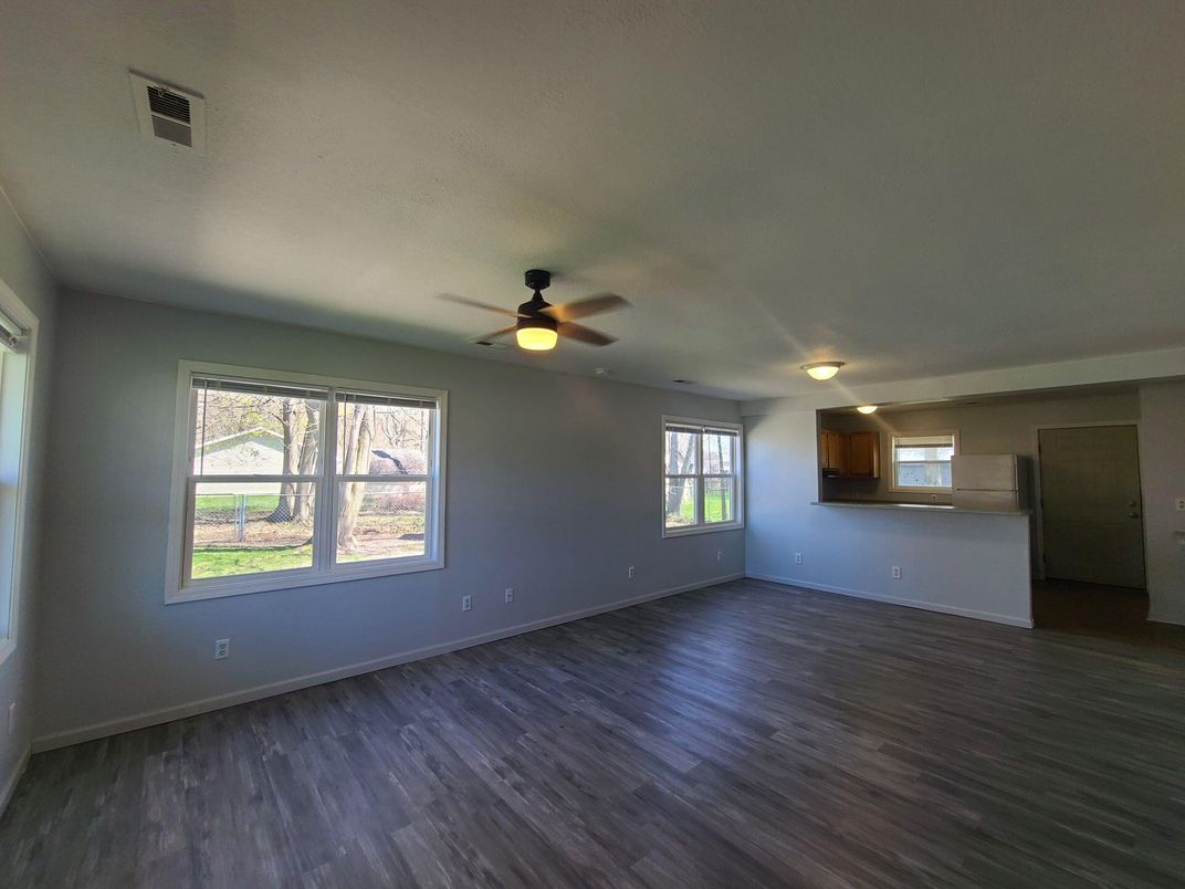 Empty room, Interior, Wood Texture Flooring
