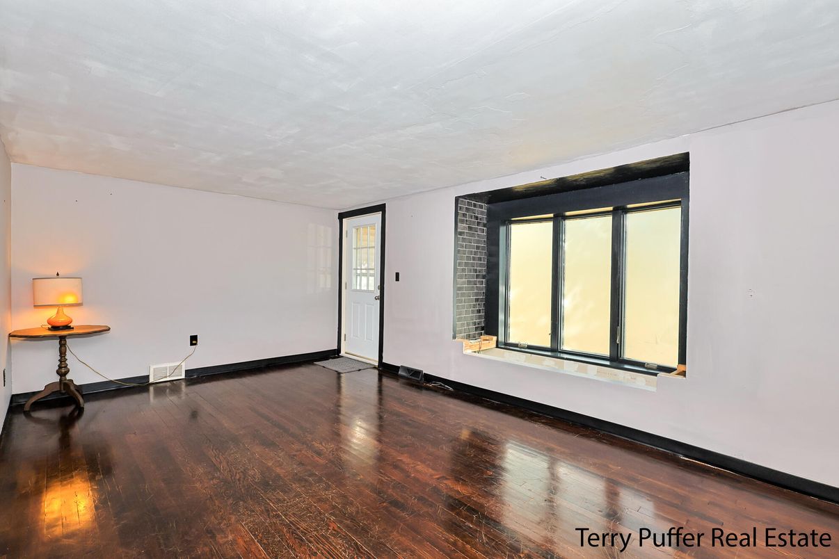 Empty room, Interior, Wood Texture Flooring