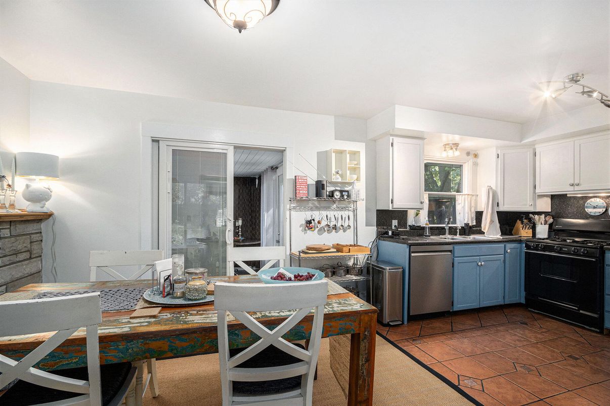 Dining room, Interior, Kitchen