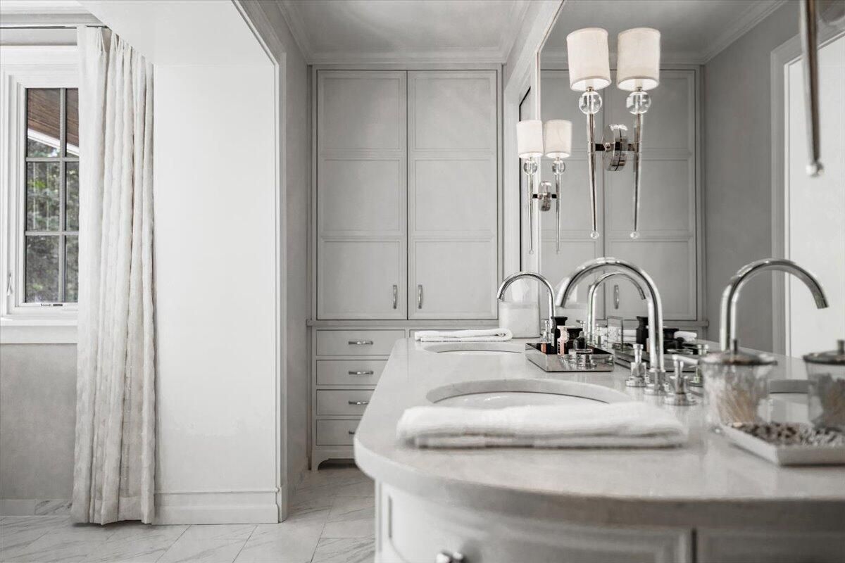 Bathroom, Dual Sink Vanities, Interior, Marble