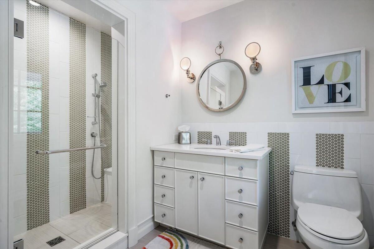 Bathroom, Glass Shower, Interior