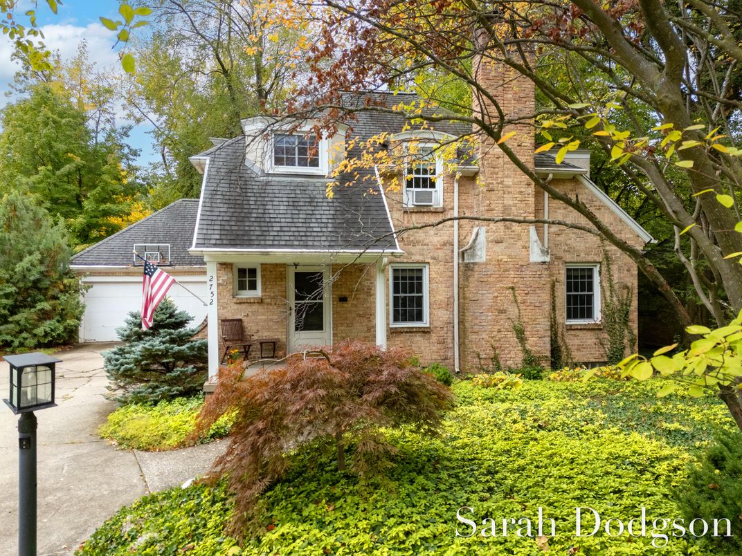 Attached, Exterior, Facade, Brick Facade, French Provincial