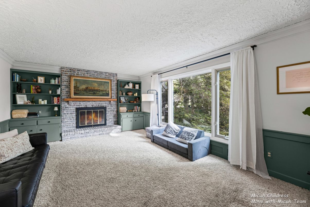 Fireplace, Interior, Stone Walls